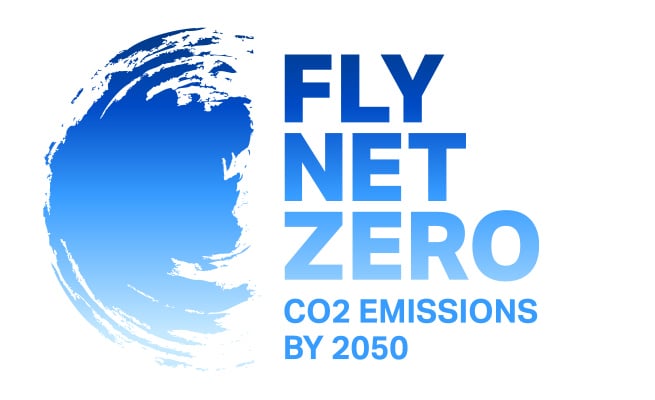 Fly Net Zero CO2 Emissions by 2050